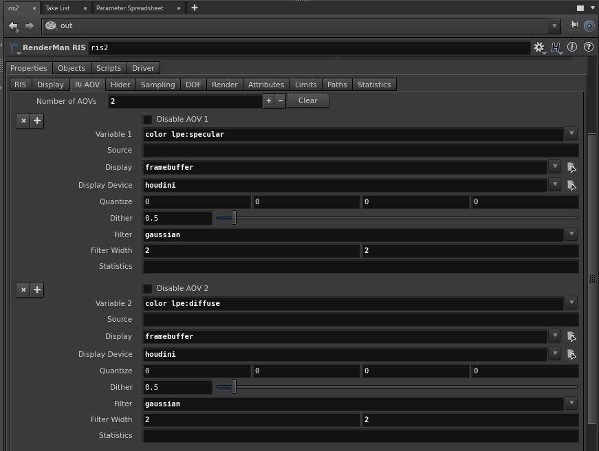 Built-in RIS LPE